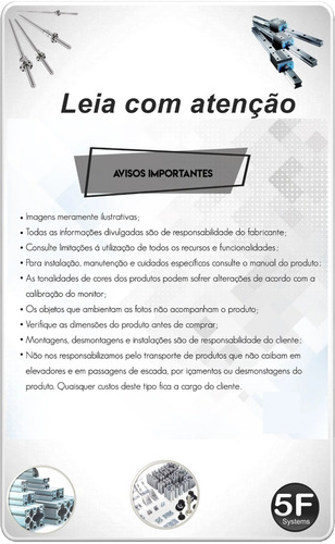 Perfil De Alumínio Para Balcão (montante)