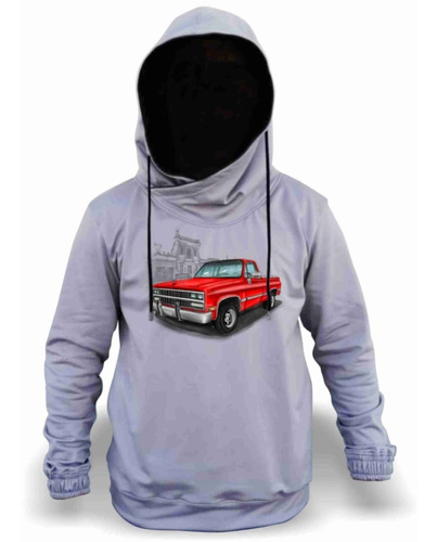 Sudadera Niño Camioneta Chevrolet Cheyenne 89 Roja