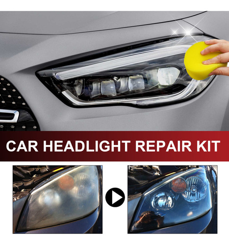 Kit De Reparación De Faros De Coche F Agente De Reparación D