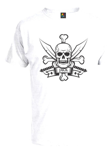 Remera Jack Pirata Personalizada 1