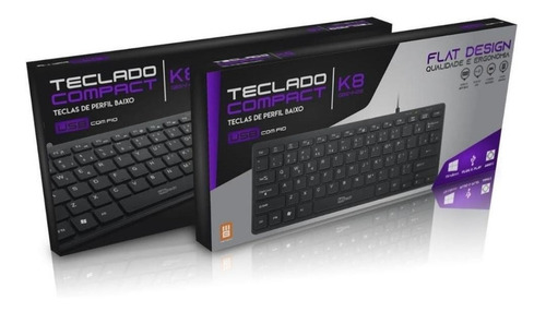 Teclado Mini Usb Compacto Mbtech Gb54428