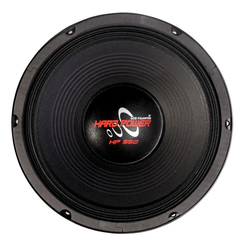 Alto Falante Woofer Hard Power Hp 550 12 Polegadas 4 Ohms Cor Preto