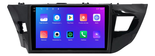 Central Multimidia Corolla 14/17 9p Carplay 4gb 64gb Android