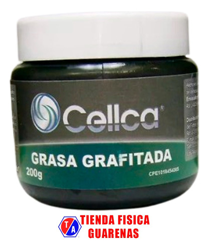 Grasa Grafitada 200g Cellca