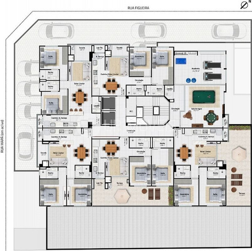 Imagem 15 de 15 de Oportunidade! Apartamento Com 2 Suítes E Sacada Com Churrasqueira! - 6226_1