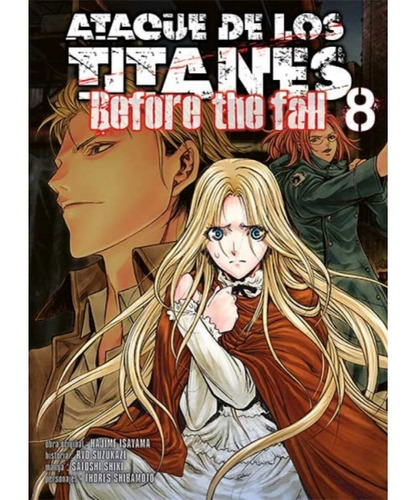 Panini Ataque De Los Titanes Before The Fall N 8