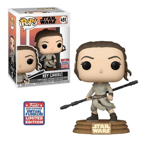 Funko Pop Star Wars - Rey Jakku #451 Exclusivo