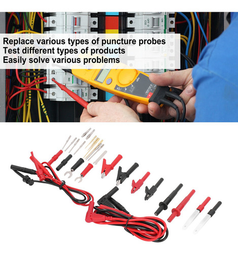 Juego De Cables De Prueba De Extensión Kit De Cables Automot