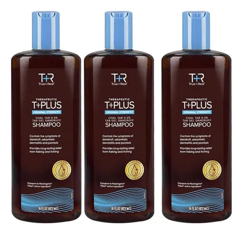 comprar 3 Pack True+real Shampoo Therapeutic Plus Tar Gel Anticaspa comprar 3 Pack True+real Shampoo Therapeutic Plus Tar Gel Anticaspa