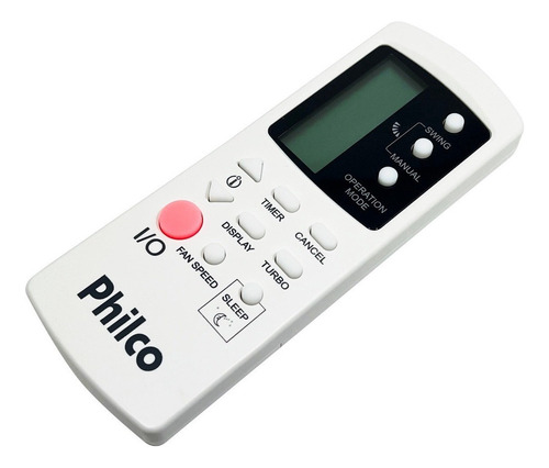 Controle Remoto Para Ar Condicionado Philco Ph12000qfm Cor Branco