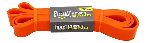 Super Banda Everlast Power Band Resistencia Media Dominadas Color Naranja