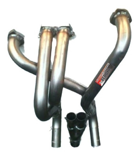 Multiple Fiat 4 2 1 Desarmable Para Competicion Motor Tipo