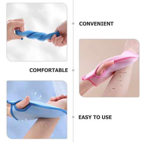 Guantes Exfoliantes Para Baño, Uso En El Baño, 4 Unidades