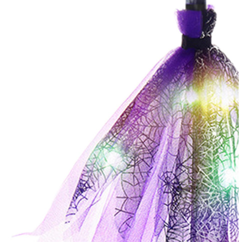 Accesorio Para Disfraz De Con Escoba Led Para Halloween, 65