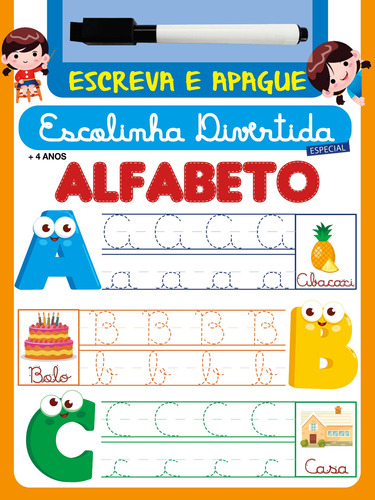 Série Escolinha Divertida Especial - Alfabeto: Alfabeto, de () On Line a. Editora IBC - Instituto Brasileiro de Cultura Ltda, capa mole em português, 2022