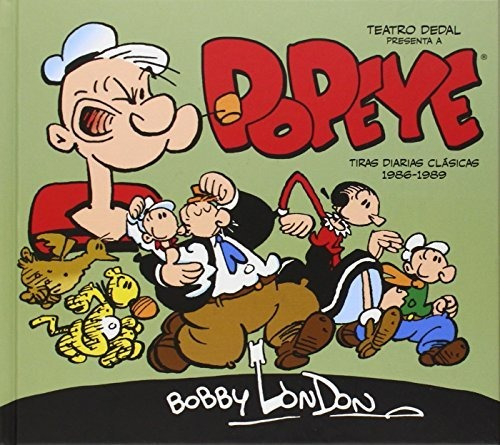 Libro Popeye Tiras Diarias Clasicas 1986 1989 Vol 1  De Lond