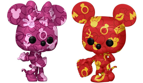 Funko Pop Disney Serie 2 De Artistas De Mickey Y Minnie Mous