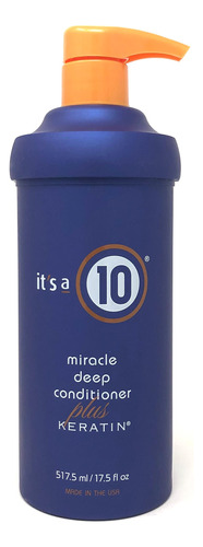 It's A 10 Miracle Deep Conditioner Plus Keratin Para Unisex,