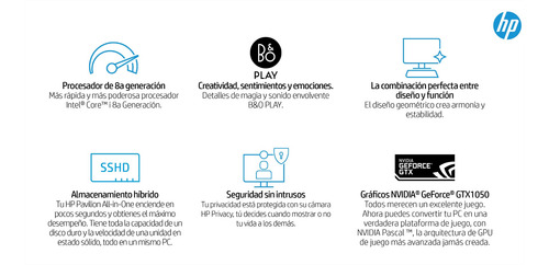 All In One Hp Pavilion Intel Core I7 16 Gb 1 Tb 27