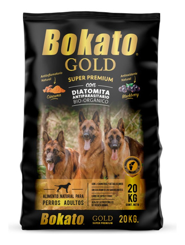 Alimento Bokato Gold Super Premium 20 Kgs.