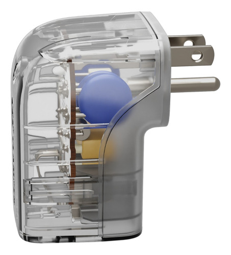 Supresor Picos Eléctricos Protector Rayo Iclamper Pocket Fit Color Transparente