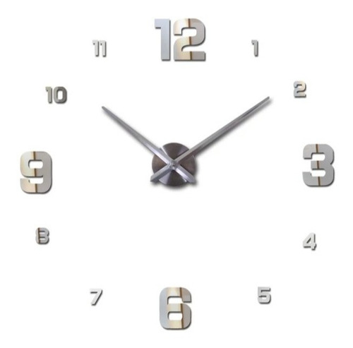 Reloj 3d Pequeño 50x50 Cm