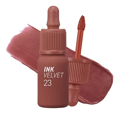Peripera - Lip Tint Ink The Velvet- 23 Nutty Nude - Kbeauty