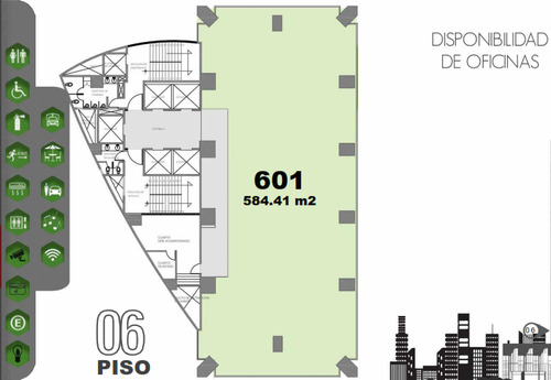 Oficina En Renta En Lomas Altas Torre Quadrata (m2o2439)