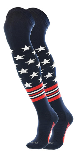 Tck Usa Calcetines De Béisbol Con Bandera Estadounidense Sob