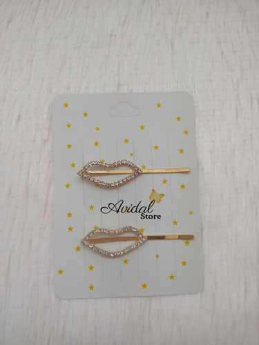 Duo Pinzas/ Hebillas Para El Cabello/ Hair Clips/ Accesorios