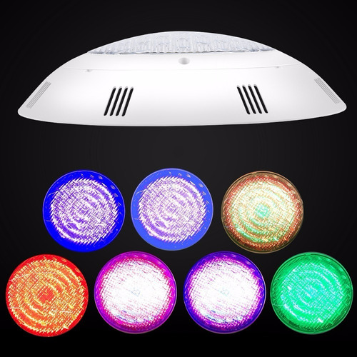 Luz De Piscina 18w Lámpara Subacuática Led De Varios Colores