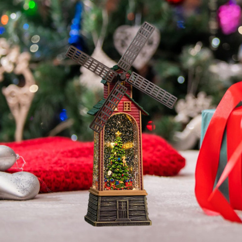 Bola De Nieve Navideña, Adorno Árbol De Navidad
