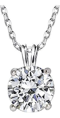 Giva Womens 925 Sterling Silver With Chain Necklace For