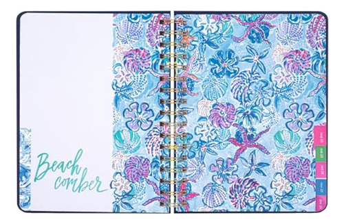 Lilly Pulitzer Agenda Diaria Grande De Enero De