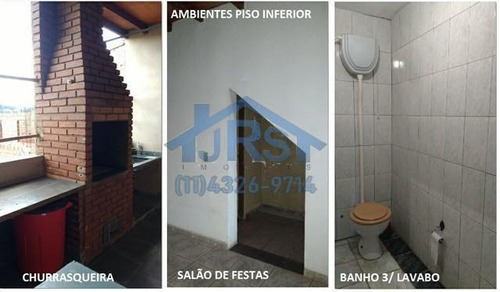 Imagem 14 de 15 de Sobrado Com 2 Dormitórios À Venda, 219 M² Por R$ 500.000 - Vila São Luiz (valparaízo) - Barueri/sp - So2055