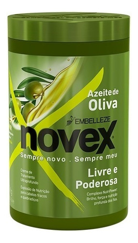 Crema De Tratamiento Aceite De Oliva Novex 400g