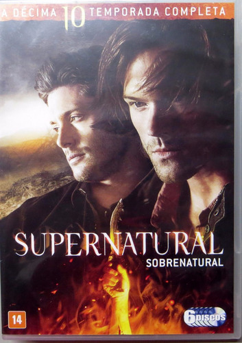 Dvd / Série - Supernatural - Decima Temporada Do Ep 1 Ao 20