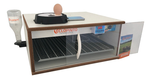 Chocadeira Eclopinto 120 Ovos, Digital, Viragem Automática.