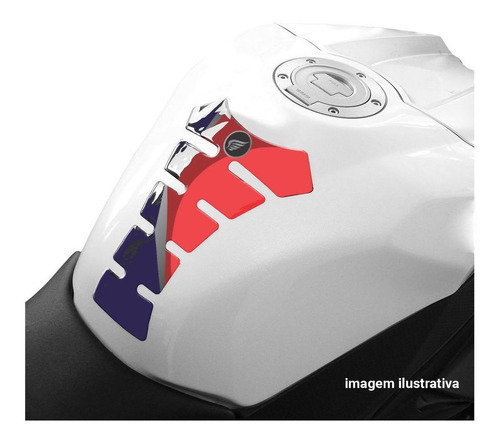 Protetor De Tanque Universal Repsol Vermelho Tank Pad