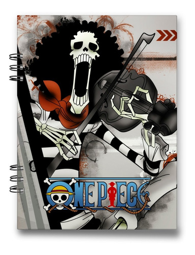 Imagen 4 de 10 de Cuaderno Anime One Piece 15x20 Cms 100 Hojas