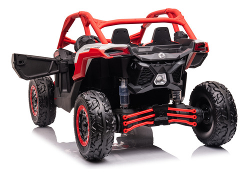 Montable Eléctrico Para Niños Aeiou Can-am Kdca001 Color Rojo
