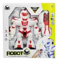 Comprar Robot Juguete Control Remoto Movimiento Luz Sonido Baile Robot Rojo