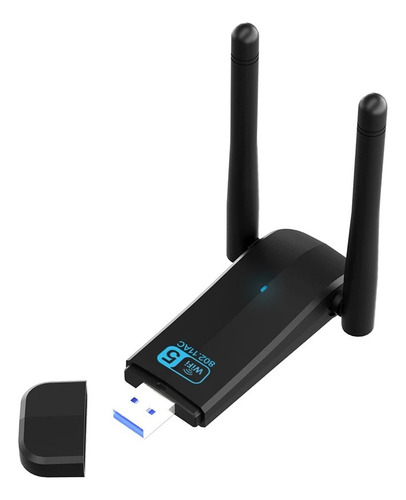 Adaptador Dual-band Wi-fi 1300mbps 5dbi Usb 3.0 Para Windows