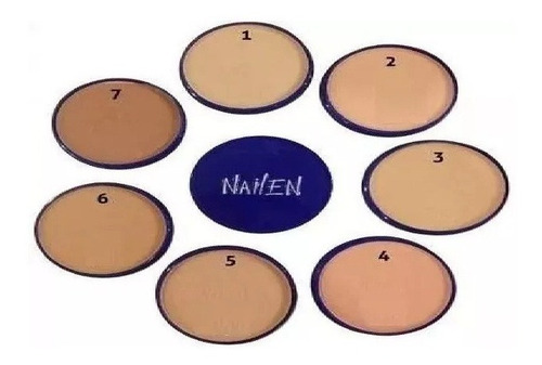 6.7 $ Maquillaje Polvo Compacto Nailen Al Mayor Original