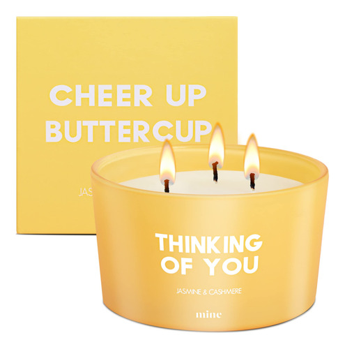 Vela Thinking Of You | Cheer Up Buttercup | Vela De Regalo G