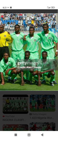 Camiseta De Fútbol Nigeria Nike Año 2002 Talle Xl (Usado)