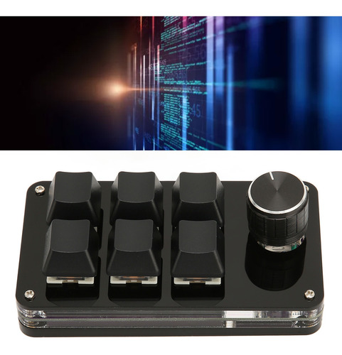 Teclado Programable 6 Teclas Mini Teclado Usb Diy Rgb