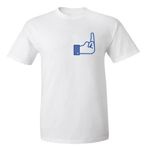 Remera Emoticon Mano Fuck - Me Gusta 2 Para Adultos Y Niños 