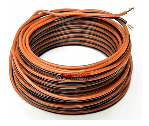 Imagem 1 de 2 de Fio Paralelo De Som Automotivo 2x2,50mm 10 Metros 100% Cobre