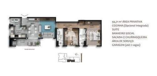 Imagem 30 de 30 de Edifício Montline - Entrega Para Dez 2020 - Luxo, Requinte, Comodidade - 94109